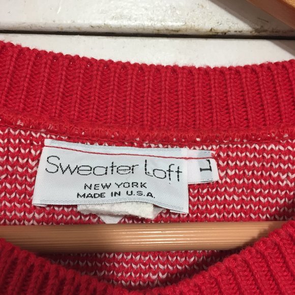 VINTAGE SWEATER LOFT CARDIGAN SWEATER SIZE L - Picture 7 of 7